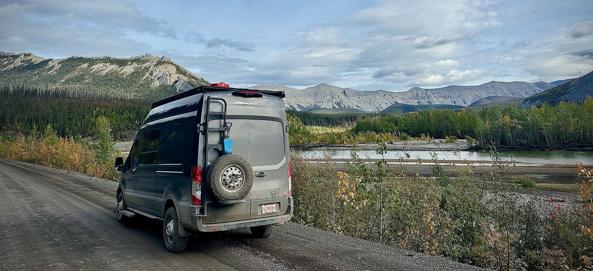 The van out in the wild
